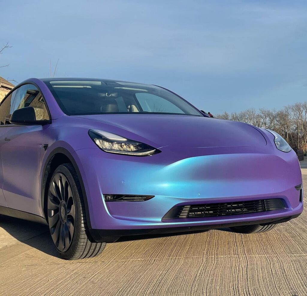 Tesla Car Wrap