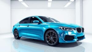 Tiffany Blue Car Wrap