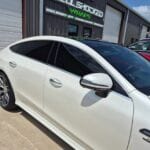 Window tint and ppf on car