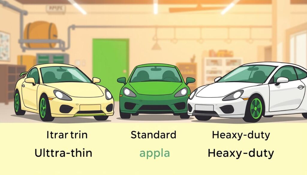 PPF Thickness Options