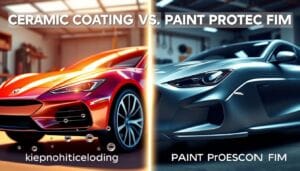 ceramic coating vs paint protection film