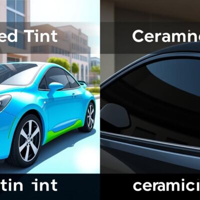 dyed vs ceramic tint