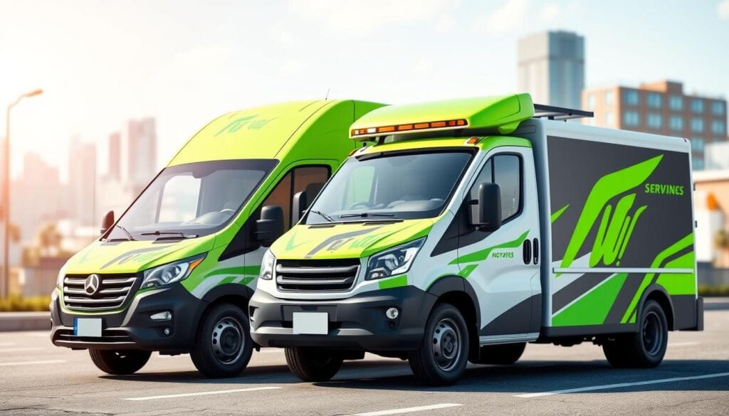 fleet vehicle wrap design