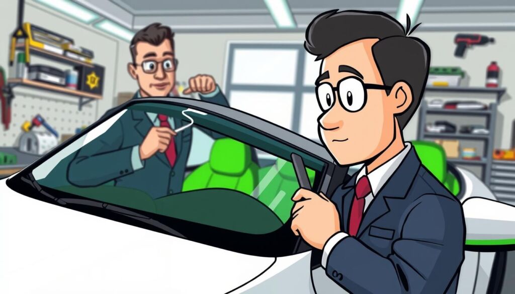 professional window tinting installation