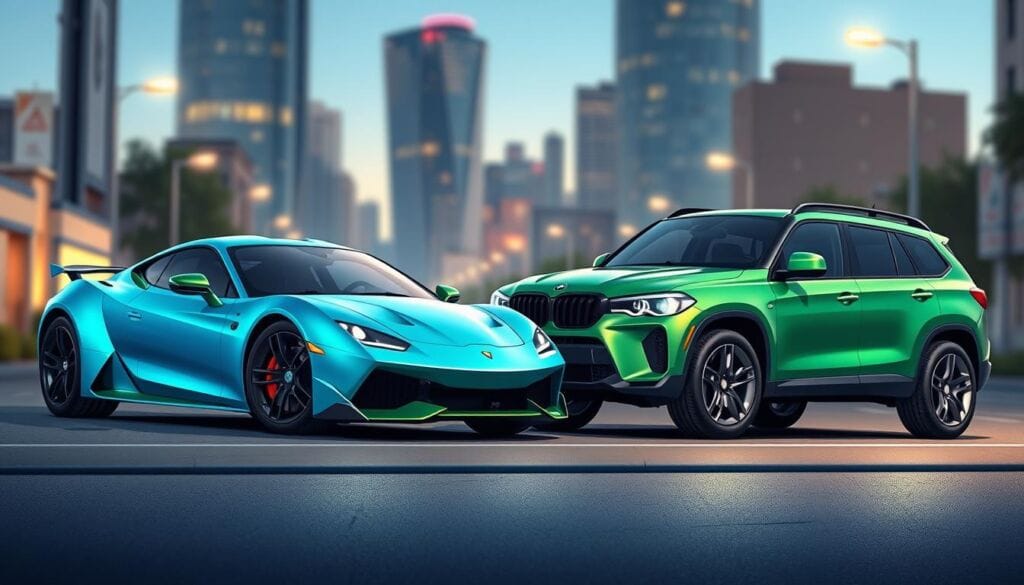 satin wrap finishes on vehicles