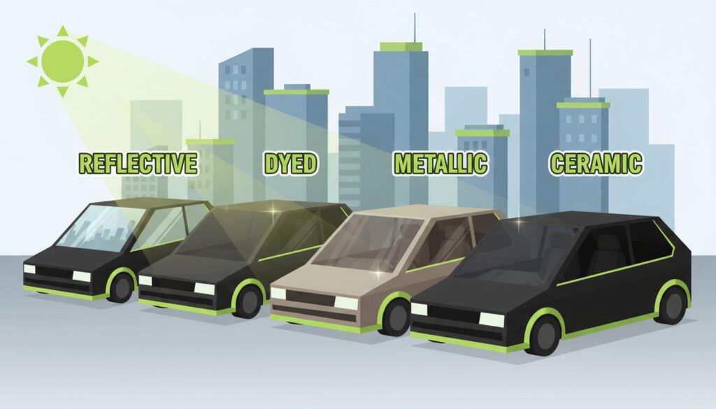 types of window tint