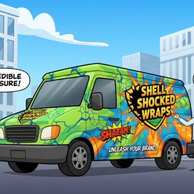 van signage vs vehicle wrap